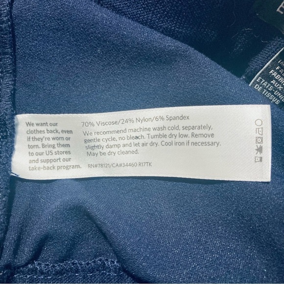 EILEEN FISHER SZ PL Wide Leg Elastic Waist Band Pull  On Palazzo Pants Trousers - Picture 4 of 8